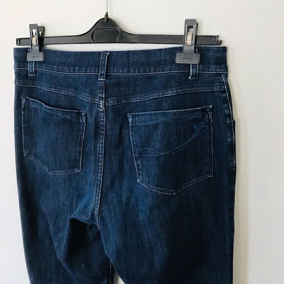 Soft surroundings | spandex blend straight leg jeans - Picture 2 of 6